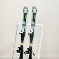 Sci da discesa per bambini Salomon T1 Jr XS + attacchi C5 aquatic/safety yellow 13