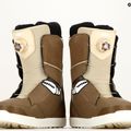 Scarponi da snowboard ThirtyTwo Lashed Double Boa Crab Grab '23 marrone/tan da uomo 7