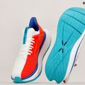 Scarpe da corsa da uomo HOKA Carbon X 3 bianco/fiamma 16