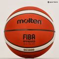 Pallacanestro Molten B6G3800 FIBA arancione taglia 6 4