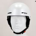 Casco da sci Alpina Arber bianco/metallico lucido 8