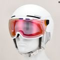 Casco da sci Atomic Savor Visor Photo white heather 11