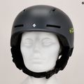 Casco da sci Sweet Protection Winder MIPS Jr grigio ardesia/fluo per bambini 13