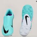Scarpe da calcio per bambini Nike JR Mercurial Vapor 15 Club MG iper turchese/nero/bianco/fucsia dream 8