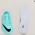 Scarpe da calcio per bambini Nike Jr Mercurial Vapor 15 Club TF iper turchese/nero/bianco/fucsia dream 8