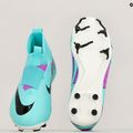 Scarpe da calcio per bambini Nike Jr Zoom Mercurial Superfly 9 Academy FG/MG iper turchese/nero/bianco/fuchsia dream 8