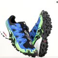 Scarpe da corsa da uomo Salomon Spikecross 6 GTX nero/surf the web/geco verde 17