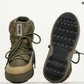 Stivali da neve Moon Boot Ltrack Low Nylon WP WP kaki da donna 16