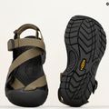 KEEN Zerraport II Sandali da trekking militari da uomo oliva/nero 14