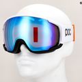 Occhiali da sci POC Zonula Race hydrogen bianco/nero/parzialmente blu 6