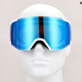Salomon S/View occhiali da sci bianco/blu medio 3