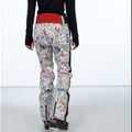 Pantaloni da sci Rossignol Eco-Logic da donna, bianco 10
