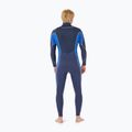 Muta da uomo per il nuoto Rip Curl Dawn Patrol 3/2mm Chest Zip electric cobalt 2
