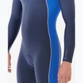 Muta da uomo per il nuoto Rip Curl Dawn Patrol 3/2mm Chest Zip electric cobalt 5