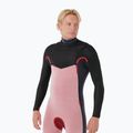 Muta da uomo per il nuoto Rip Curl Dawn Patrol 3/2mm Chest Zip electric cobalt 8