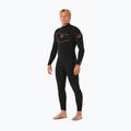 Muta da uomo Rip Curl F-Bomb Fusion 3/2 mm Chest Zip black