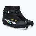 Scarponi da sci di fondo Fischer XC Comfort Pro nero/giallo 4