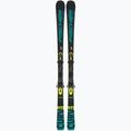 Sci da discesa femminile Fischer The Curv DTI AR + attacchi RC4 Z11 PR nero/turchese 10