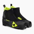 Scarponi da sci di fondo per bambini Fischer XJ Sprint nero/giallo 3