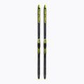 Sci di fondo Fischer Sprint Crown per bambini + attacchi Tour Step-In nero/giallo