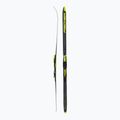 Sci di fondo Fischer Sprint Crown per bambini + attacchi Tour Step-In nero/giallo 2