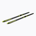 Sci di fondo Fischer Sprint Crown per bambini + attacchi Tour Step-In nero/giallo 4