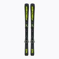 Sci da discesa per bambini Fischer RC4 RACE JRs + attacchi FJ4 CA JRs nero/giallo