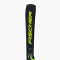 Sci da discesa per bambini Fischer RC4 RACE JRs + attacchi FJ4 CA JRs nero/giallo 8