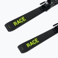 Sci da discesa per bambini Fischer RC4 RACE JRs + attacchi FJ7 CA JRs nero/giallo 9