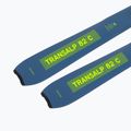 Sci Fischer Transalp 82 Carbon blu/giallo da skit 9