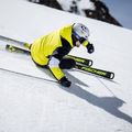Sci da discesa da uomo Fischer RC4 Worldcup SL M Plate + attacchi RC4 Z13 FF nero/giallo 10