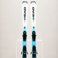 Sci da discesa per bambini HEAD Supershape Team Easy JRS + Attacchi Jrs 7.5 bianco/blu 7