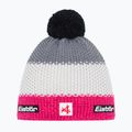 Berretto invernale per bambini Eisbar Stan Pompon SA pink melange/white/grey melange