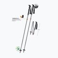 Bastoncini da trekking Komperdell FX Lite Ti Vario argento/arancio 2