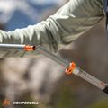Bastoncini da trekking Komperdell FX Lite Ti Vario argento/arancio 4