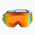 Red Bull SPECT Soar opaco blu scuro/blu/arancio rosso specchio/rosso occhiali da sci da neve 2