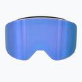 Red Bull SPECT Magnetron Slick occhiali da sci argento lucido/bianco/rosso blu specchiato/blu scuro neve 6