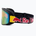 Red Bull SPECT Rush nero opaco/nero/arancio rosso a specchio/rosso occhiali da sci da neve 4