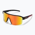 Occhiali da sole Red Bull Spect Dundee nero/marrone con specchio rosso 5