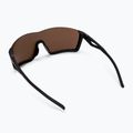 Occhiali da sole Red Bull Spect Backra nero opaco/fumo con specchio dorato 2