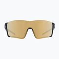 Occhiali da sole Red Bull Spect Backra nero opaco/fumo con specchio dorato 7