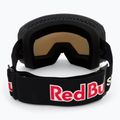 Occhiali da sci Red Bull SPECT Line nero/marrone con specchio rosso/neve torbida 4
