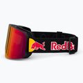 Occhiali da sci Red Bull SPECT Line nero/marrone con specchio rosso/neve torbida 5