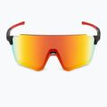 Occhiali da sole Red Bull SPECT Stun nero/marrone opaco con specchio rosso 3