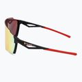 Occhiali da sole Red Bull SPECT Stun nero/marrone opaco con specchio rosso 4