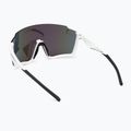 Occhiali da sole Red Bull SPECT Stun bianco/fumo lucido con specchio verde-viola 2