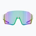Occhiali da sole Red Bull SPECT Stun bianco/fumo lucido con specchio verde-viola 6