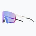 Occhiali da sole Red Bull SPECT Stun bianco/fumo lucido con specchio verde-viola 7