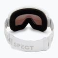 Red Bull SPECT Rush bianco/blu ghiaccio neve/fumo con occhiali da sci a specchio blu 3
