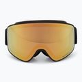 Occhiali da sci Red Bull SPECT Rush Photo nero/marrone con cromatura oro x 2